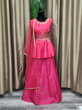 Party wear Lehenga in Pink Color