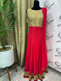 Party wear Dress in Red Color