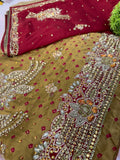 Unstitched Suit Material- 188 Khakhi