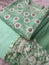 Semi Stitched Suit Material- 414 Sea Green