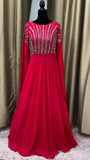 Party wear Dresses in Hot Pink Color