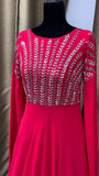 Party wear Dresses in Hot Pink Color