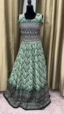 Party wear Dresses in Green Color