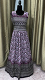 Party wear Dresses in Purple Color