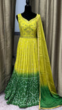 Party wear Dresses in Yellow Color