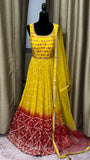 Party wear Dresses in Yellow Color