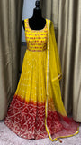 Party wear Dresses in Yellow Color