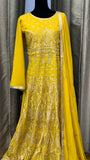 Party wear Dresses in Yellow Color