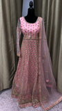 Party wear Anarkali Suit in Pink  Color