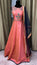 Party wear Anarkali Suit in Peach  Color