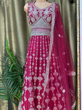 Party wear Lehenga in Pink Color - 7735PLH196