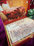 Musical Sahe Chithi – Luxury Wedding Invitation Box with Dry Fruit Compartment & Melodious Touch