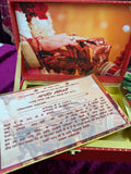 Musical Sahe Chithi – Luxury Wedding Invitation Box with Dry Fruit Compartment & Melodious Touch