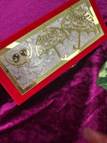 Luxurious Wedding Gift Box – Velvet & Gold-Plated Keepsake Box for Shagun & Jewelry Design 4